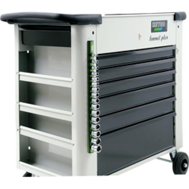 Heyco 00025700083 Aluminum Socket Rail Set, 1/4", 25-70-M, 13 Pc.