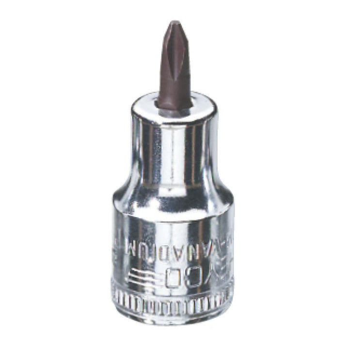 Heyco 00040320283 Screwdriver Sockets for Cross Slot Screws Phillips -Recess, 3/8 Inch