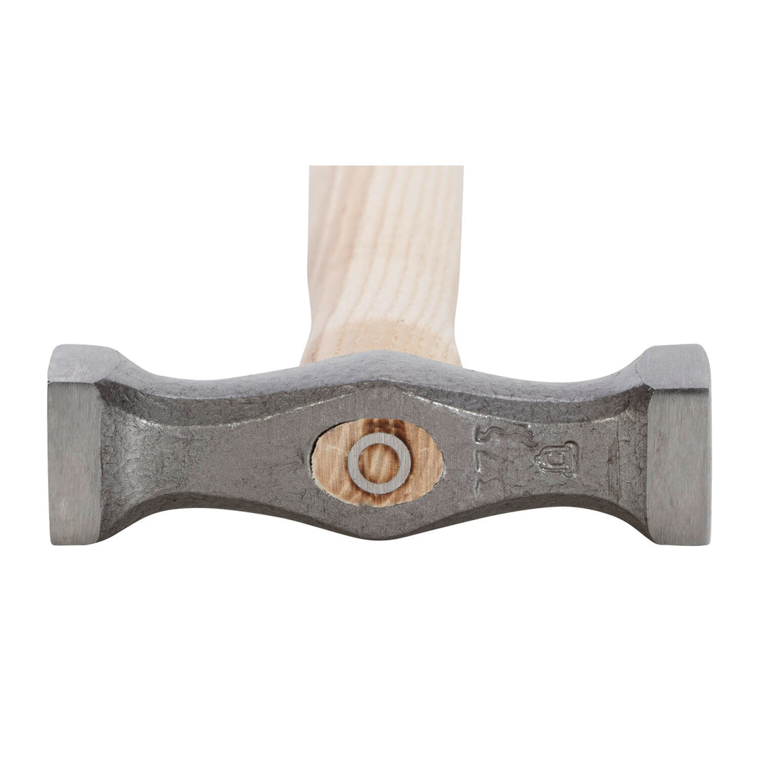 Picard 0016601-0375 Square Planishing Hammer with Ash Handle, 375g