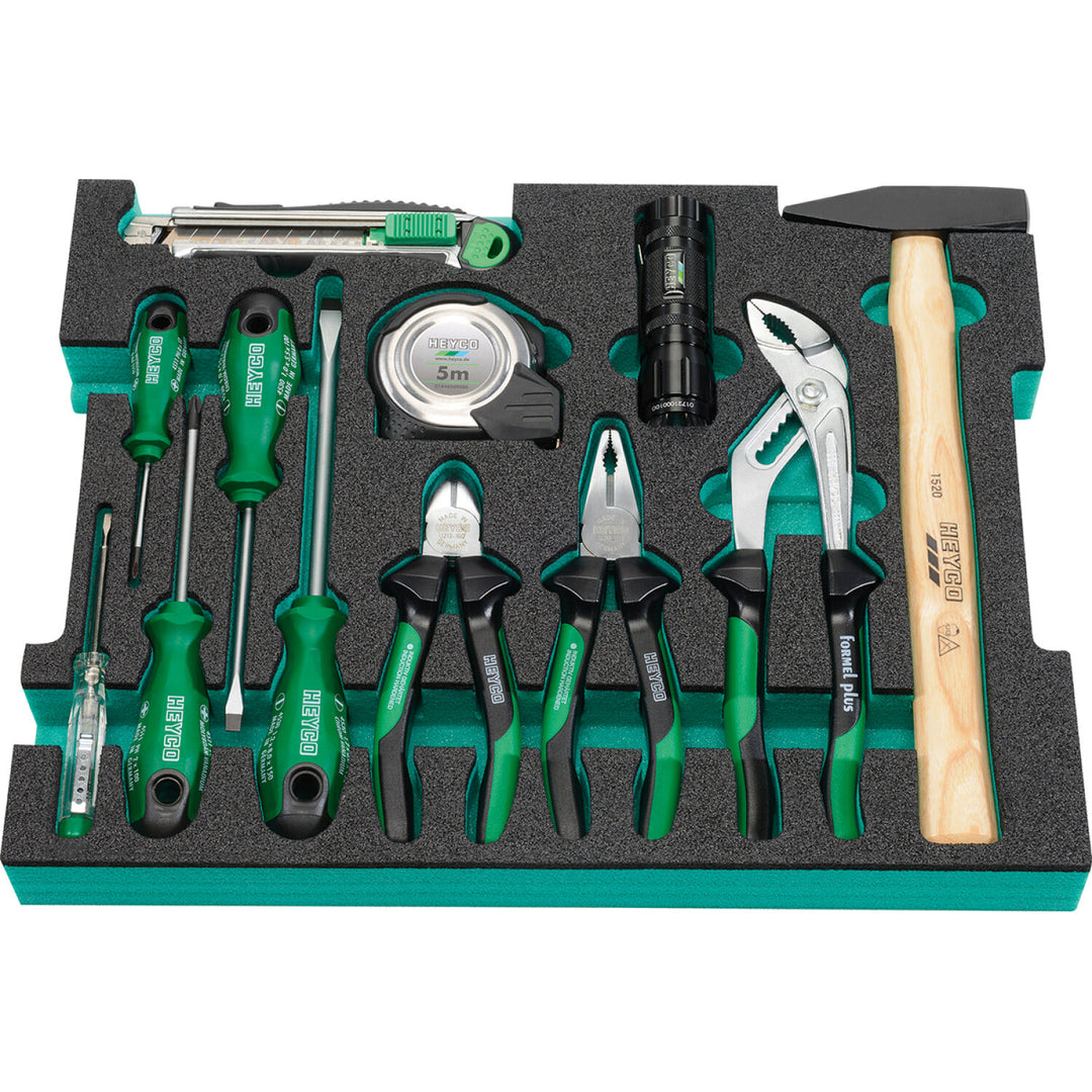 Heyco 00200678082 Tool set Expert in L-Boxx, 77 pcs., 6-Point, MM