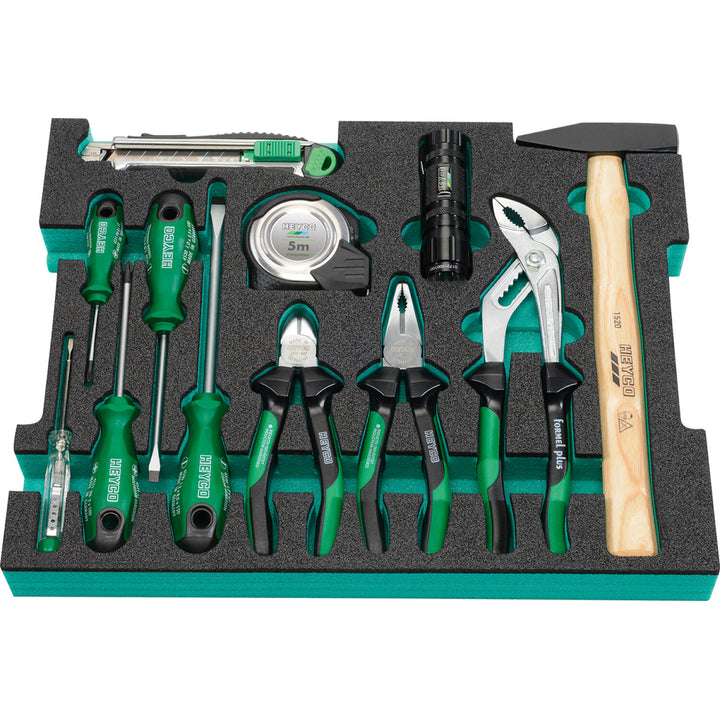 Heyo 00200675082 Tool set Expert in L-Boxx, 77 pcs