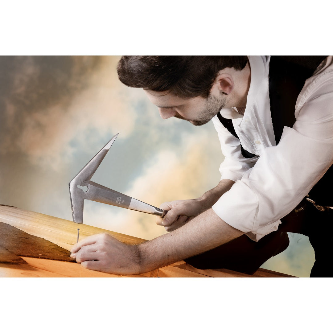 Picard 20780 Tilers' Hammer Full steel, Leather Grip