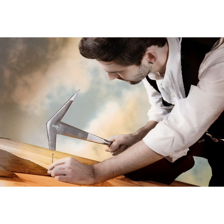 Picard 20780 Tilers' Hammer Full steel, Leather Grip