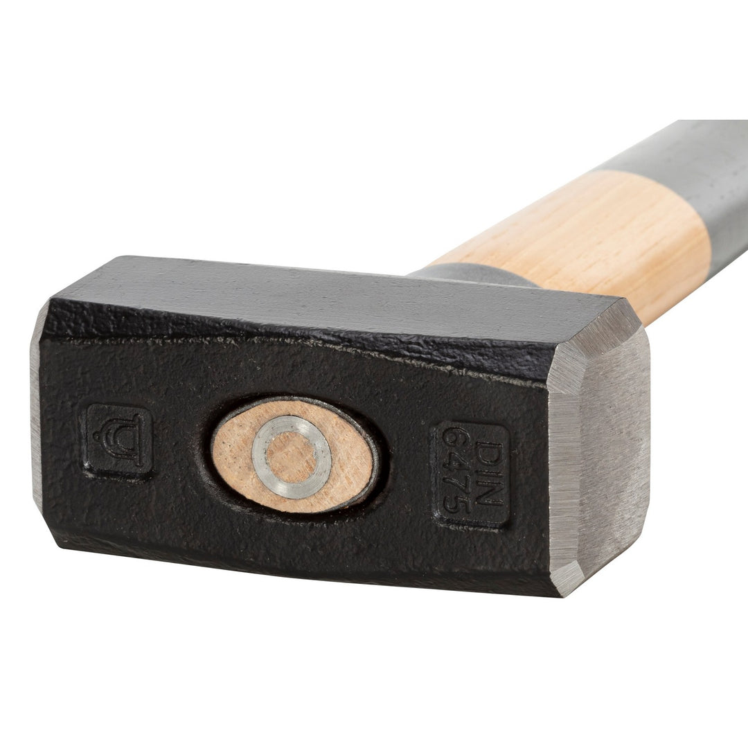 Picard 0040312-1250 403 Mining Sledge with Hickory Handle, Continuous Protective Ring, 1250g