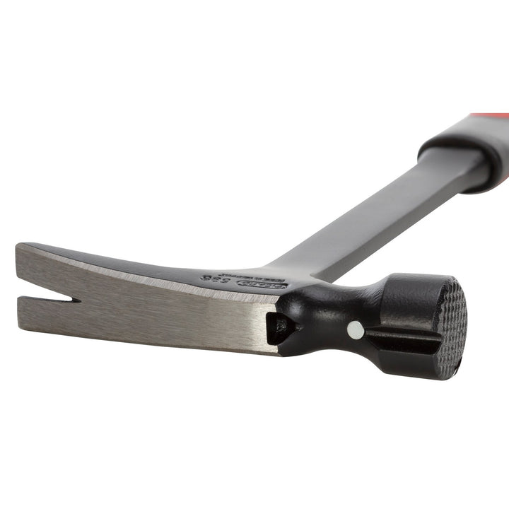 Picard 0059510-22 595 Solid Steel Rip Hammer, Checked Face, American Pattern