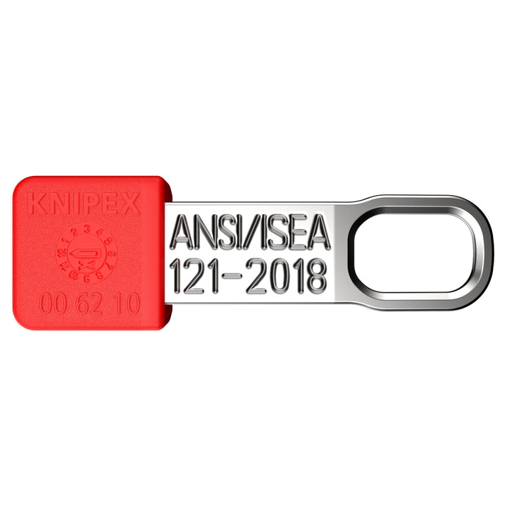 Knipex 00 62 10 TR SBA KnipeXtend TetheredTool Clips, Red