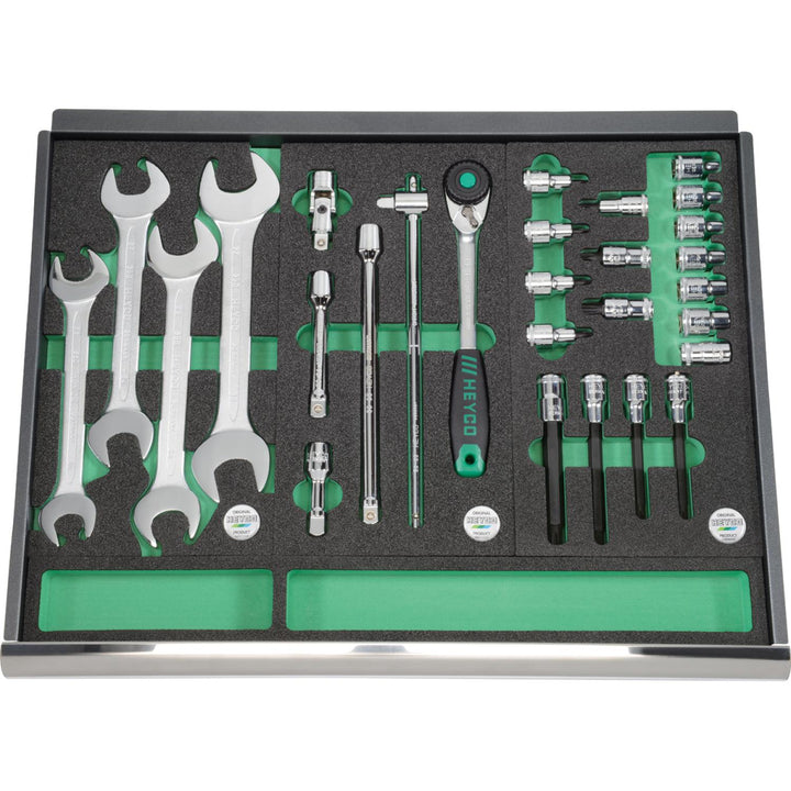 Heyco 00970000500 Module No. E-970-5-ST Foam Inlay, Empty