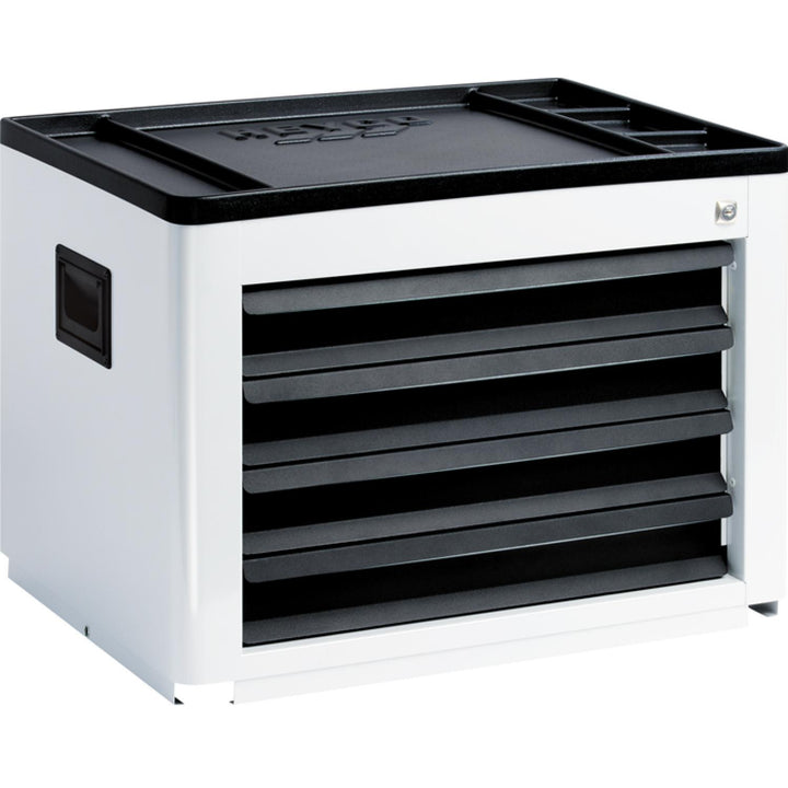 Heyco 01135010020 Tool Chests Lacquered Finish, Plastic working top, 2 Handles on Side Face