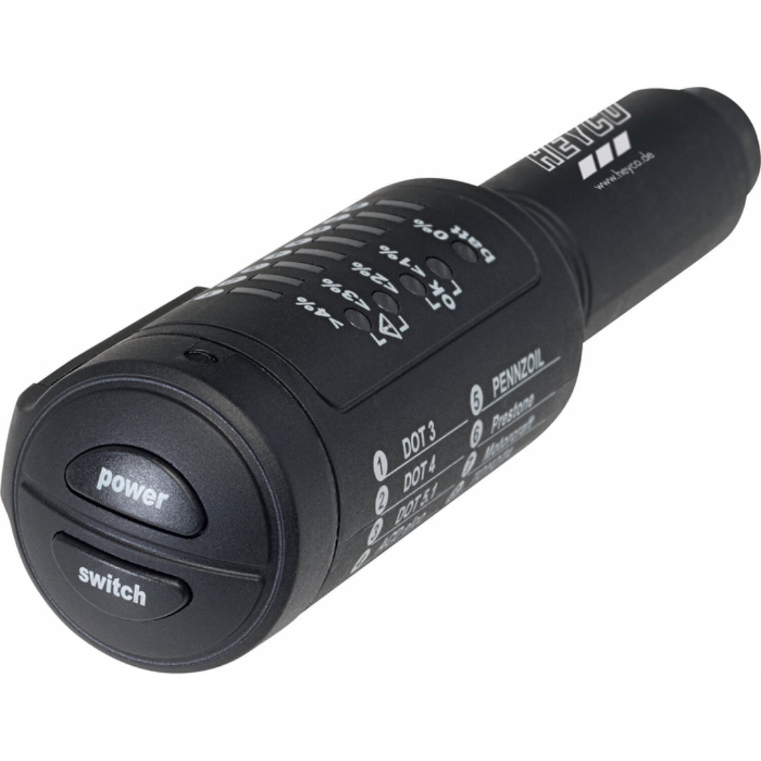 Heyco 02013000100 Brake Fluid Tester 8 in 1, Switchable