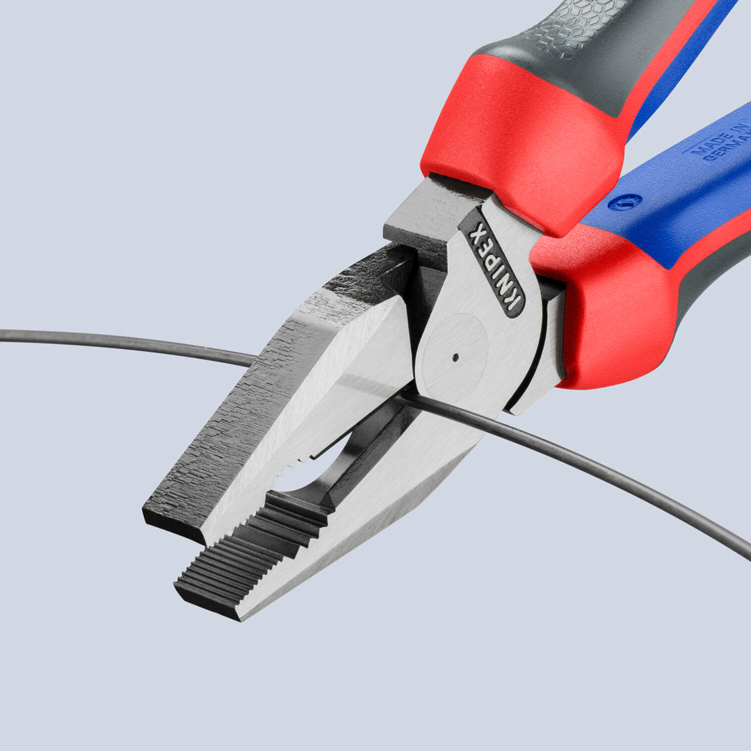 Knipex 02 02 225 SBA KnipeXtend High Leverage Combination Pliers, 9"