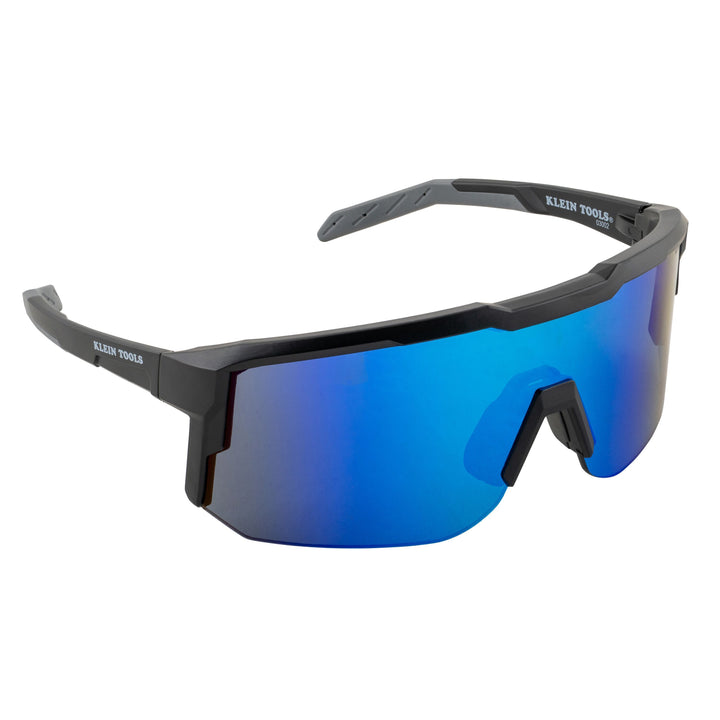 Klein Tools 03002 Polarized Blade Safety Glasses, Blue Lens