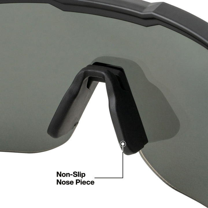 Klein Tools 03003 Polarized Blade Safety Glasses, Silver Lens