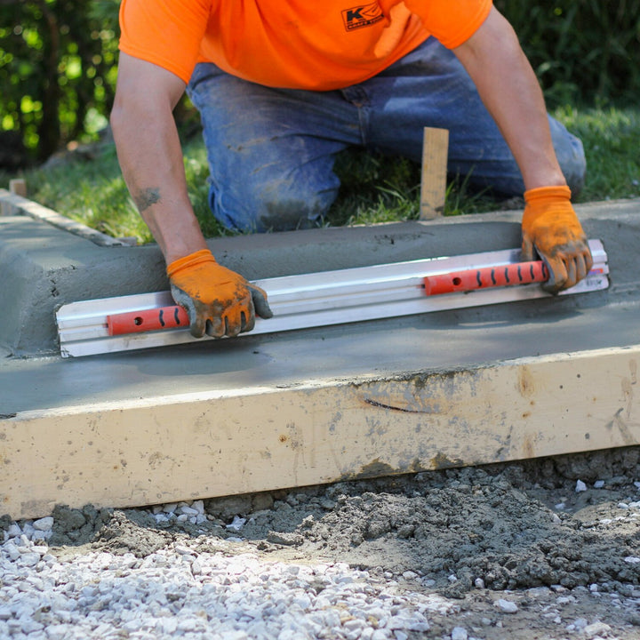 Kraft Tool CF041PF 36" x 3-1/4" Hand & Curb Magnesium Darby with 2 ProForm Handle