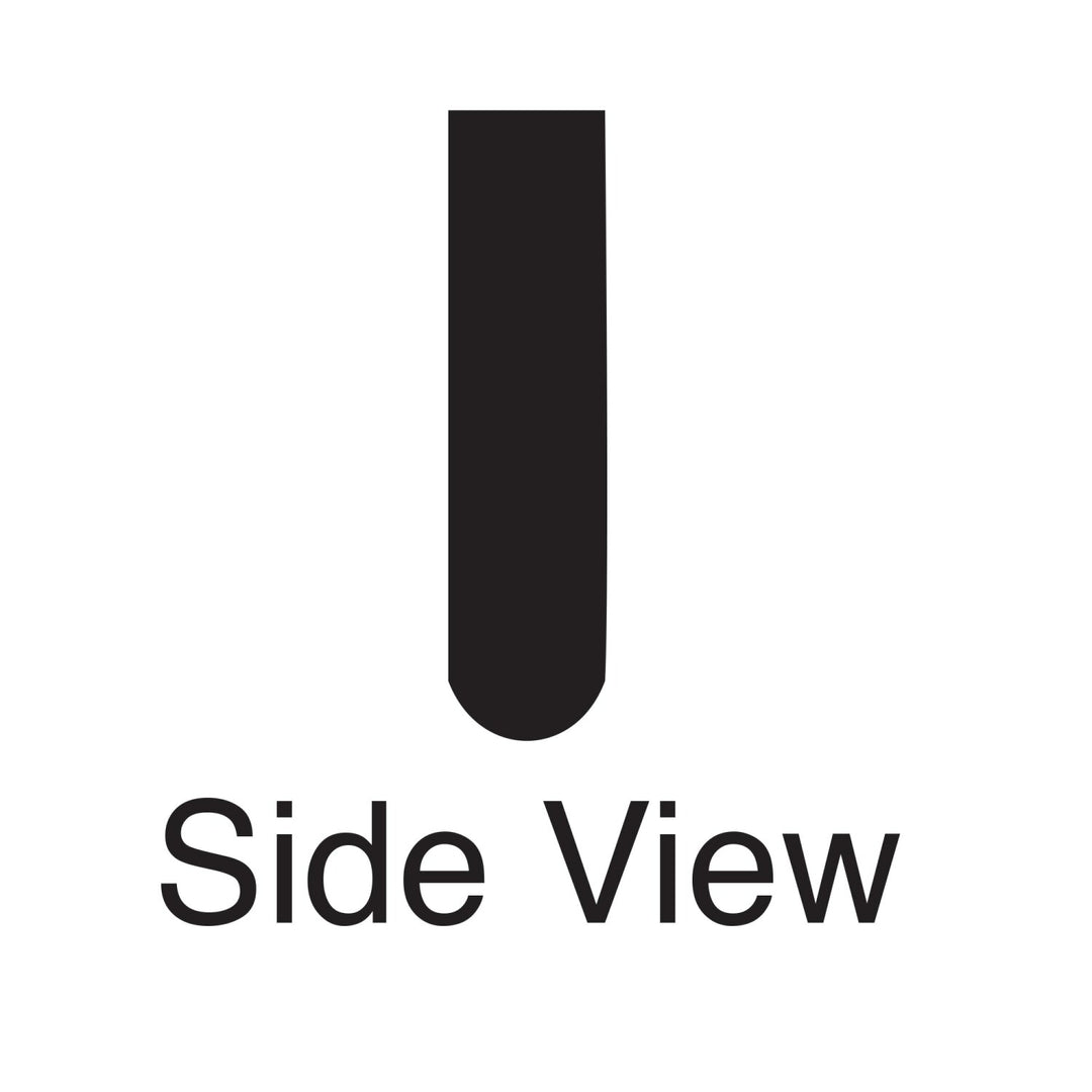 Kraft Tool GG846RE-01 48" Round Edge Asphalt Sealcoat Squeegee Neoprene Replacement Blade