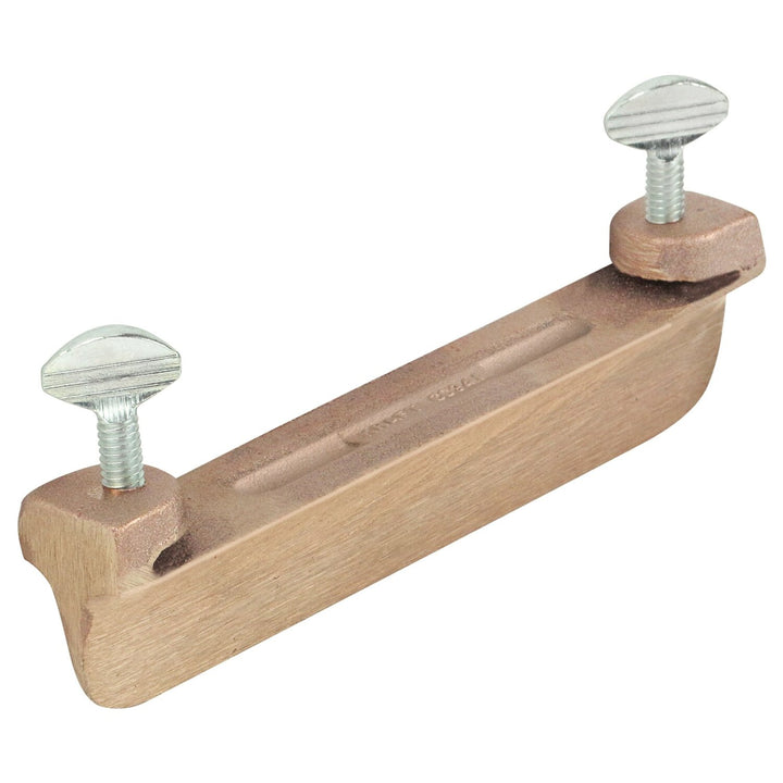 Kraft Tool CF604 5" x 12" 3/4"R, 3/4"D Stainless Steel Edger with Adjustable Groover