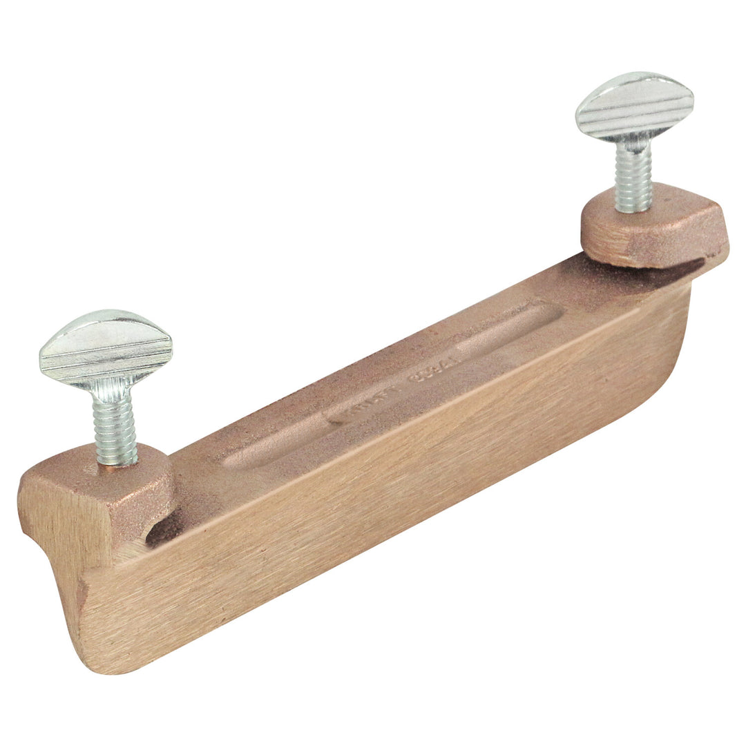 Kraft Tool CC607-01 5" x 12" 3/8"R, 1/2"D Stainless Steel Edger with Adjustable Groover with All-Angle Bracket