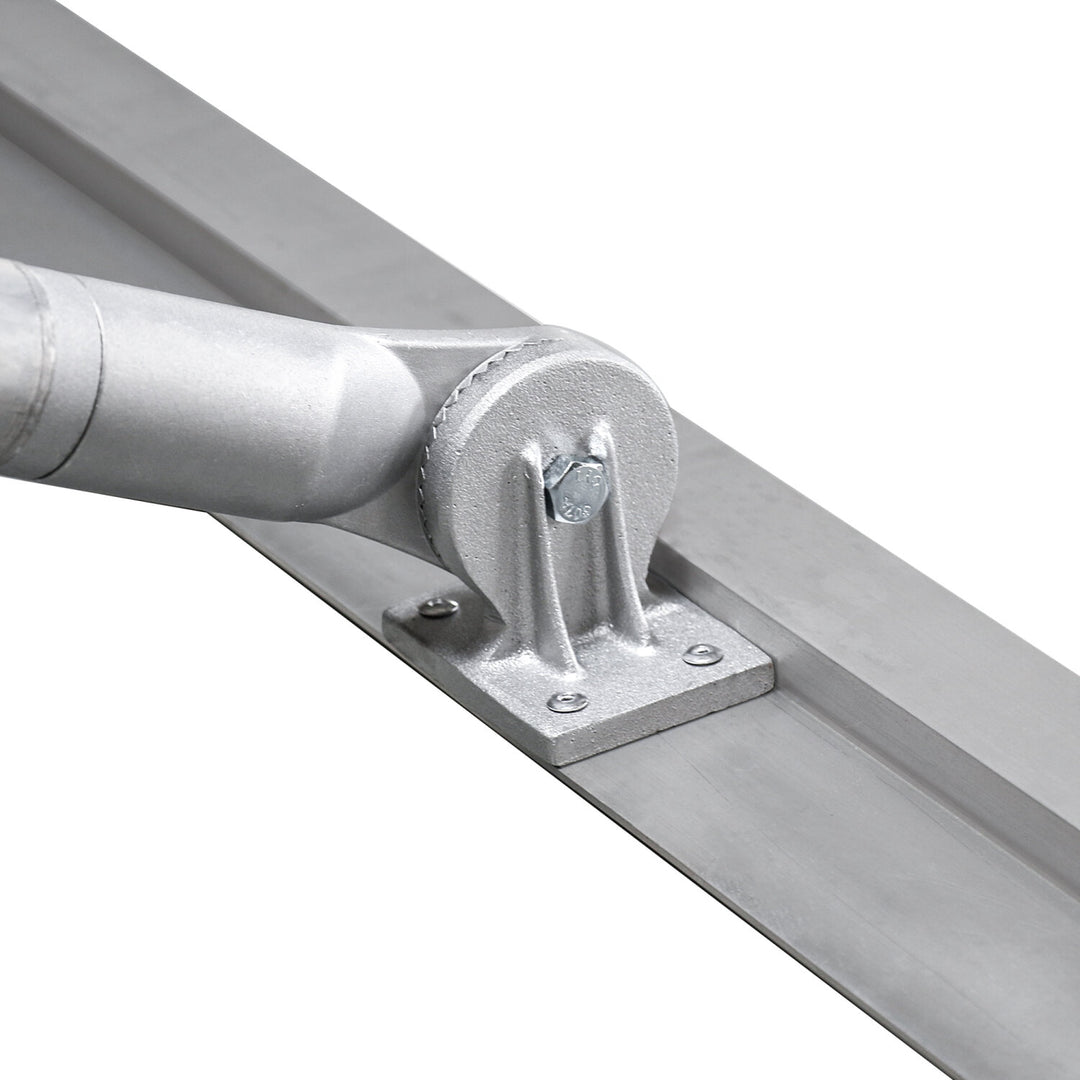 Kraft Tool CC562 12' Magnesium Paver's Straightedge with 12' Handle & Braces