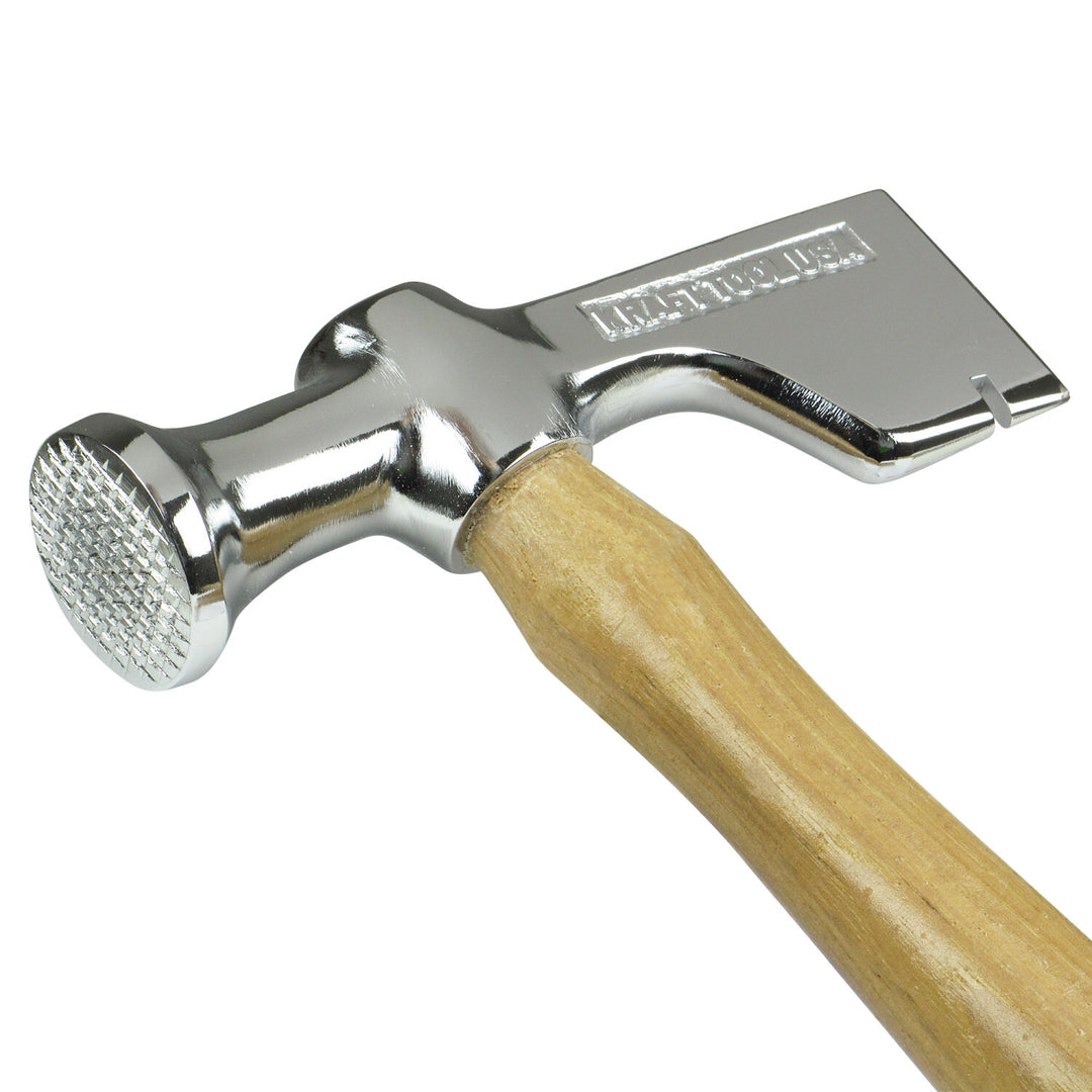 Kraft Tool DW364 13 oz Checkered Face Lightweight Hammer with 16" Handle