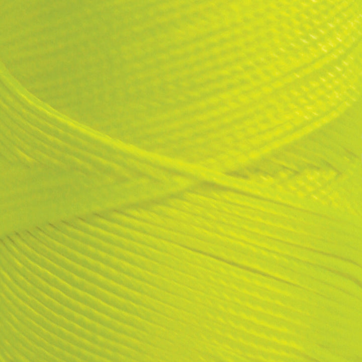 Kraft Tool BC335T Fluorescent Yellow Braided Nylon Mason's Line - 250' Tube