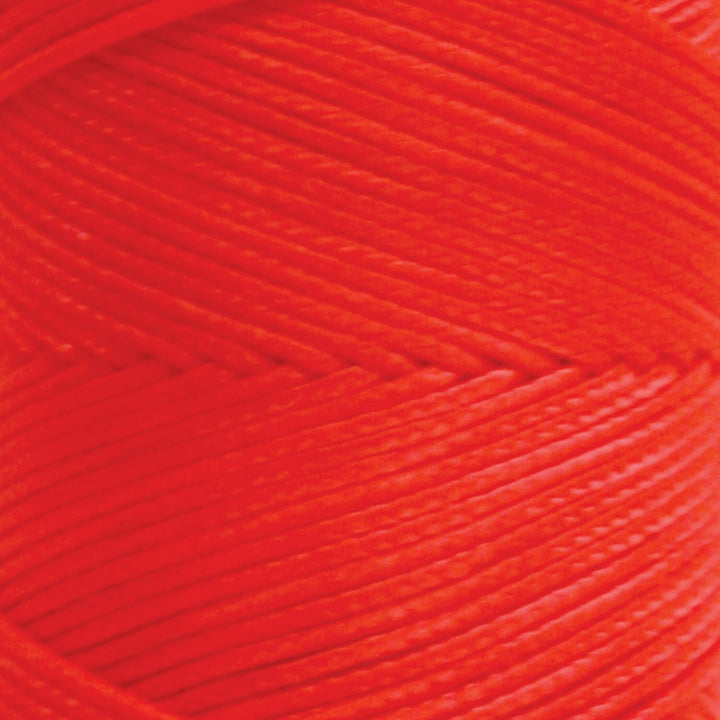 Kraft Tool BC331W Fluorescent Orange Braided Nylon Mason's Line - 250' Utility Winder