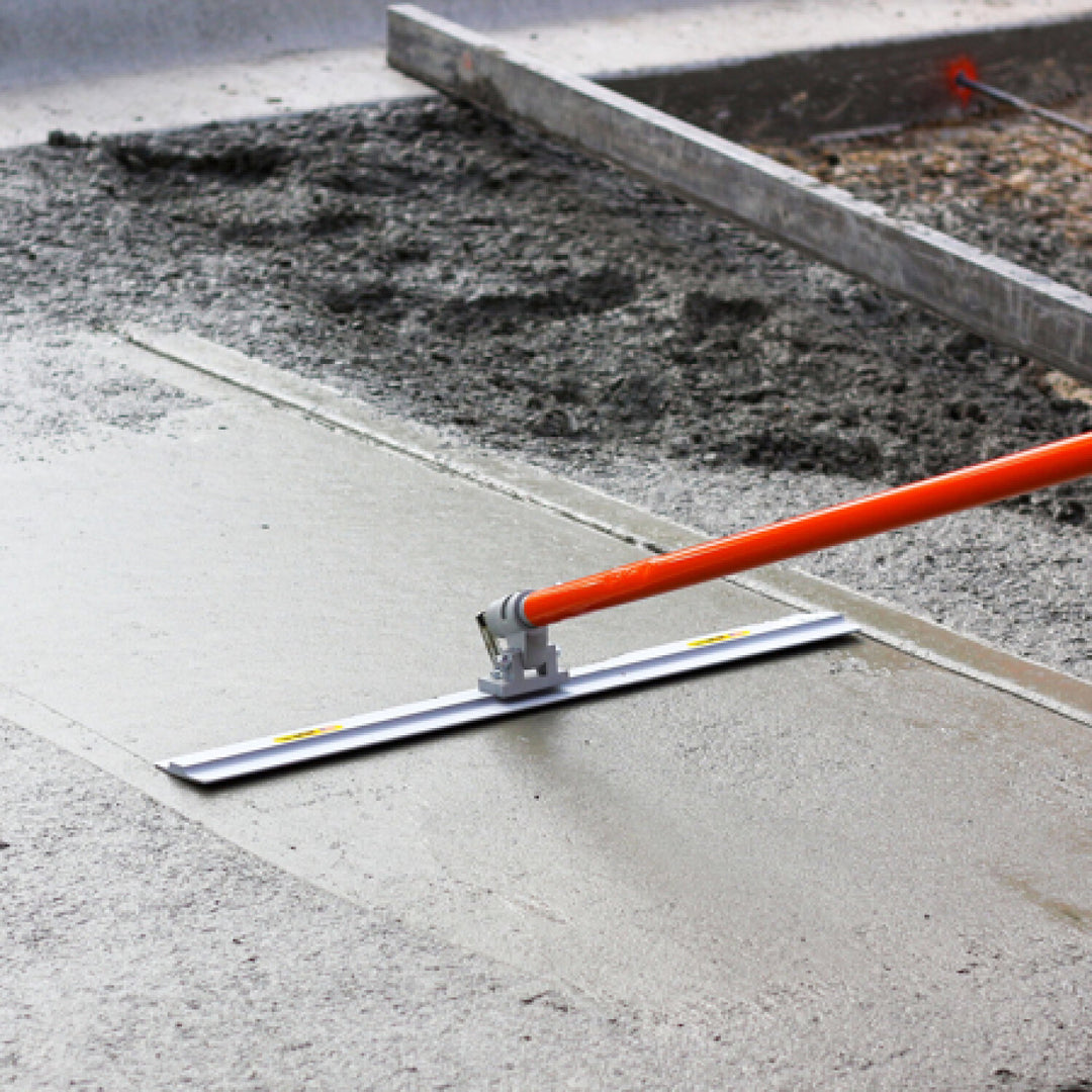 Gator Tools GF11785 20"x4" Square End GatorLoy Walking Float with Mini Adjustable Leveling Head