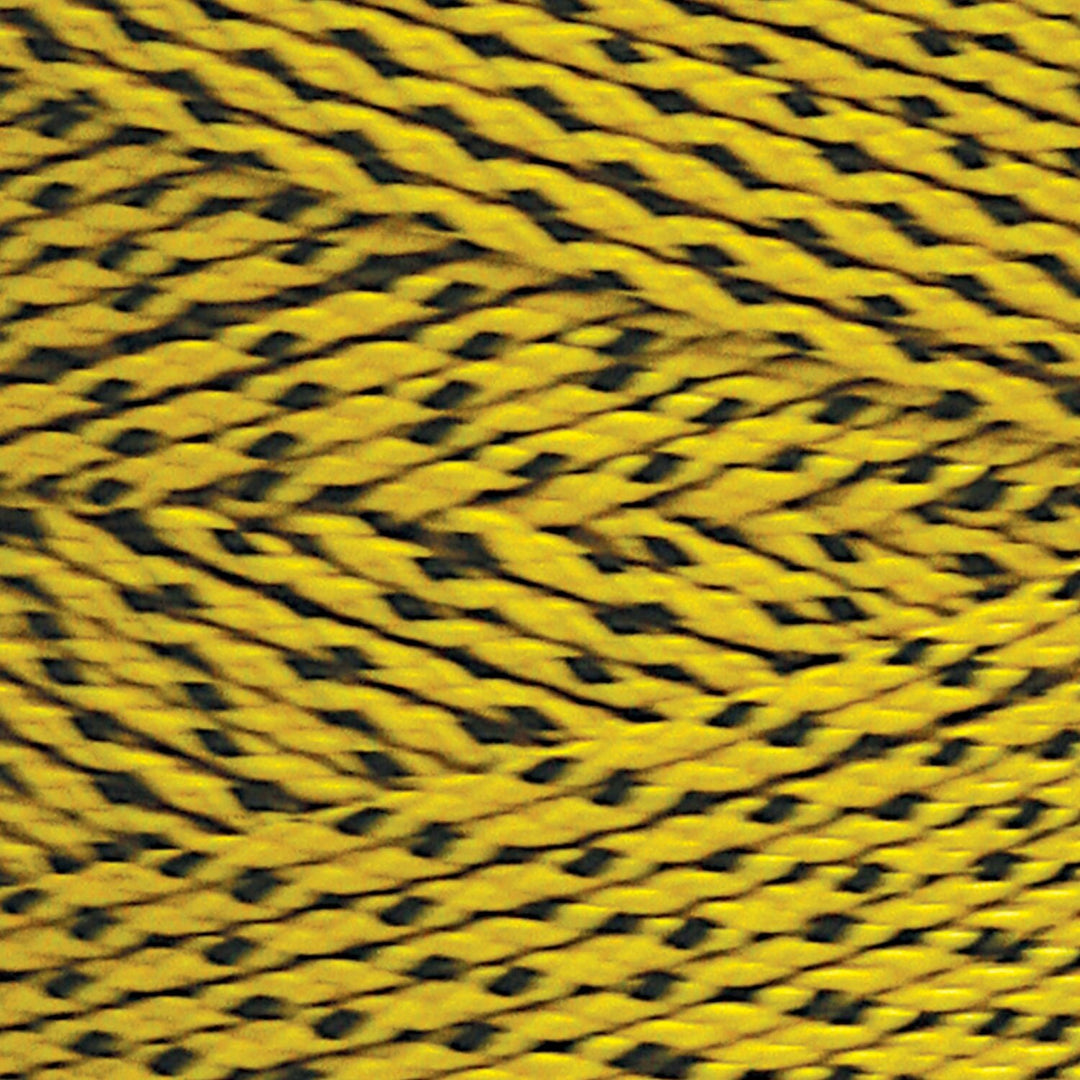 W. Rose RO685 Super Tough Bonded Braided Yellow & Black Nylon Mason's Line - 685'