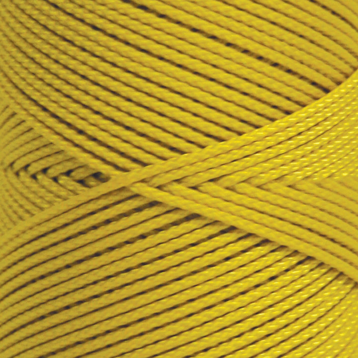 Kraft Tool BC332W Yellow Braided Nylon Mason's Line - 250' Utility Winder
