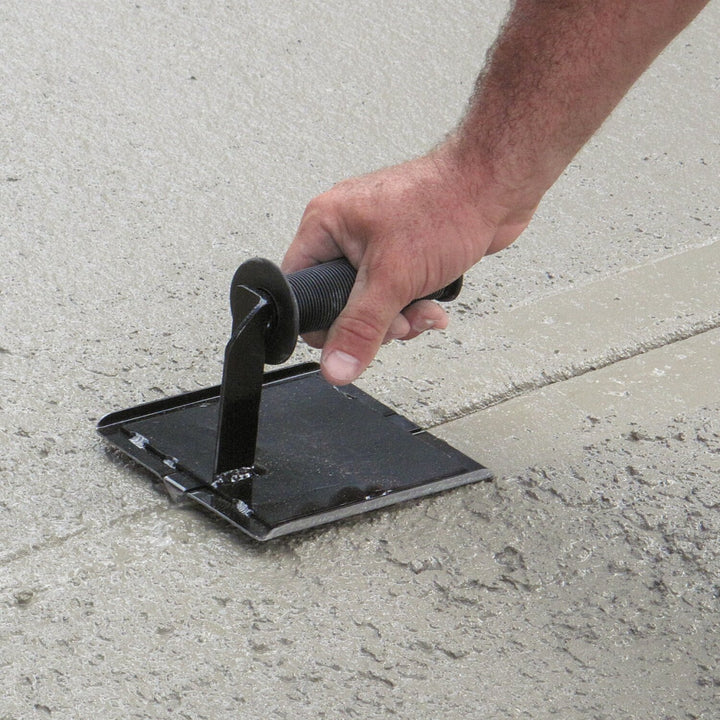 Kraft Tool CF1722 6" x 6" 3/8"R 1/2"D All Steel Hand Groover with Bike Grip Handle