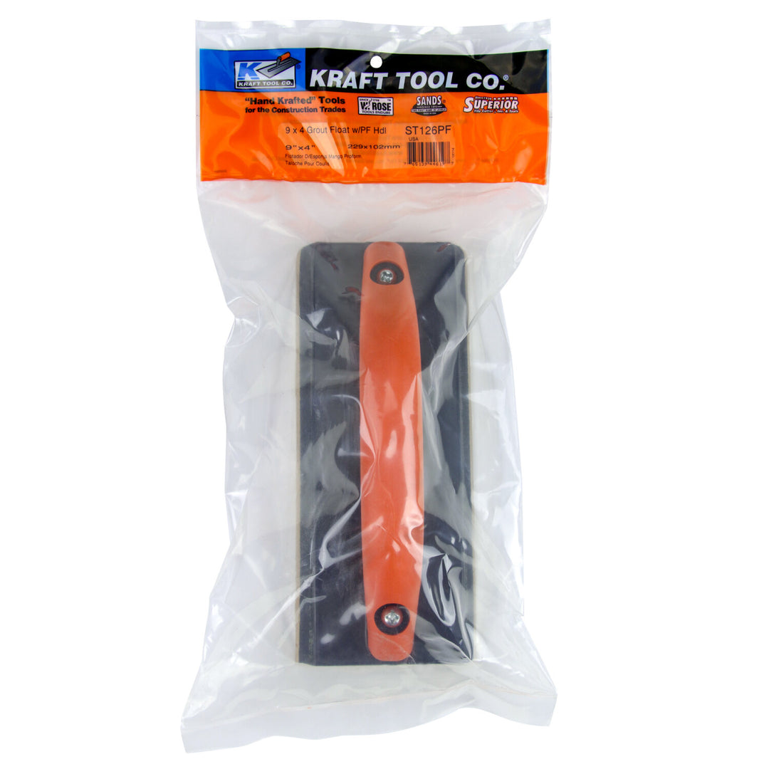 Superior Tile Cutter ST126PF 9-1/2" x 4" Tile Grouter's Float with ProForm Handle