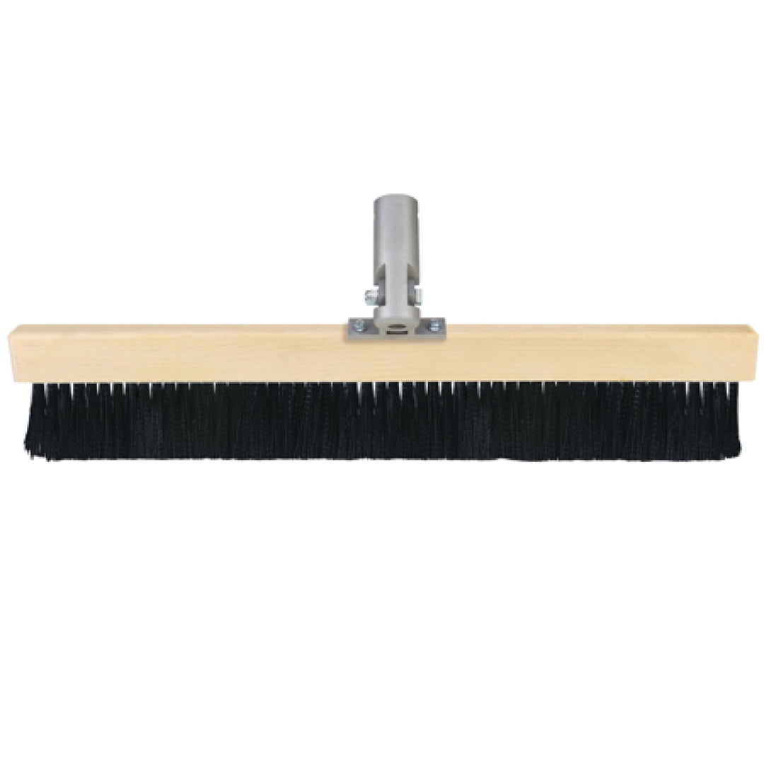 Gator Tools GF11626 24" Medium Soft .010" Poly Broom with Single Tilt Bracket