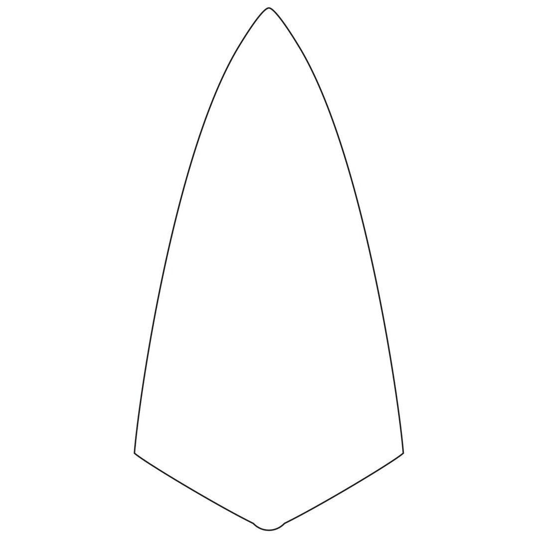 W.Rose RO110-9K 9” Philadelphia Brick Trowel with Cork Handle