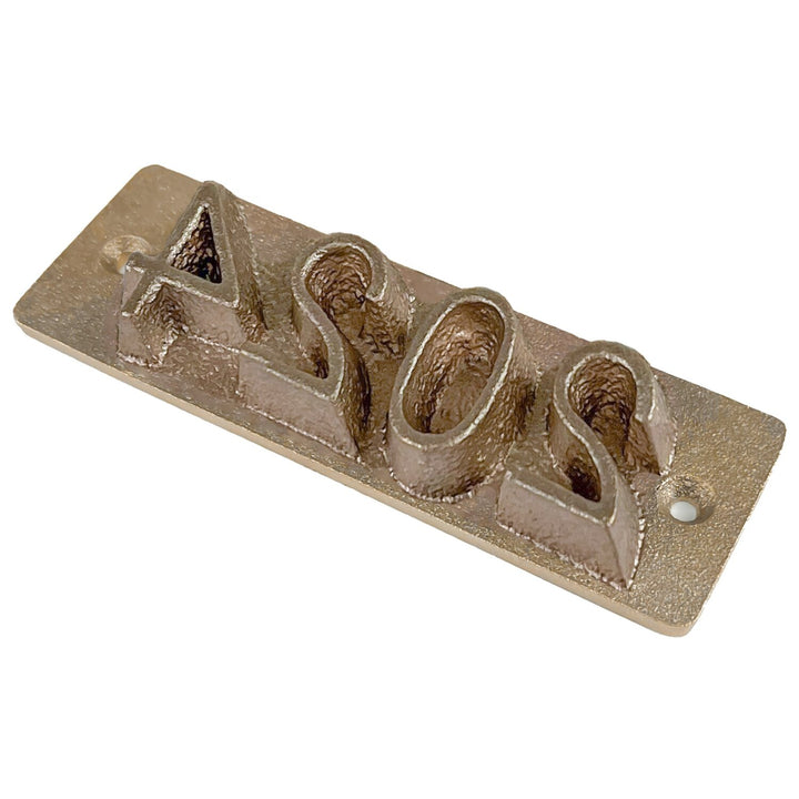 Kraft Tool CF406 Personalized Large Text Name Date Stamp with Wood Handle