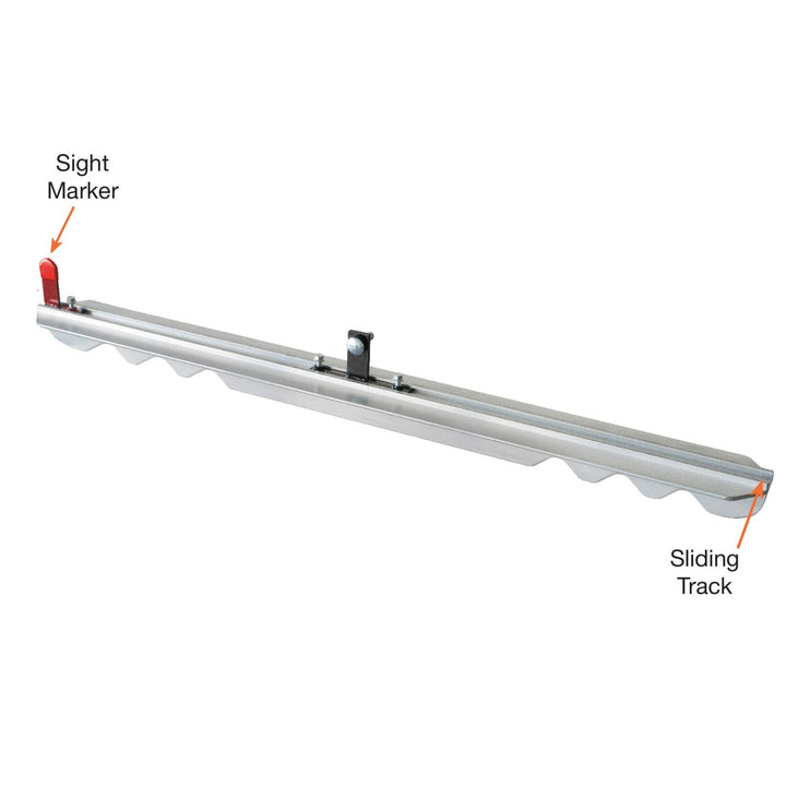 Kraft Tool CC005WS-125 60" x 4" Straight Arrow Serrated Groover with 1-1/4" Deep Bit