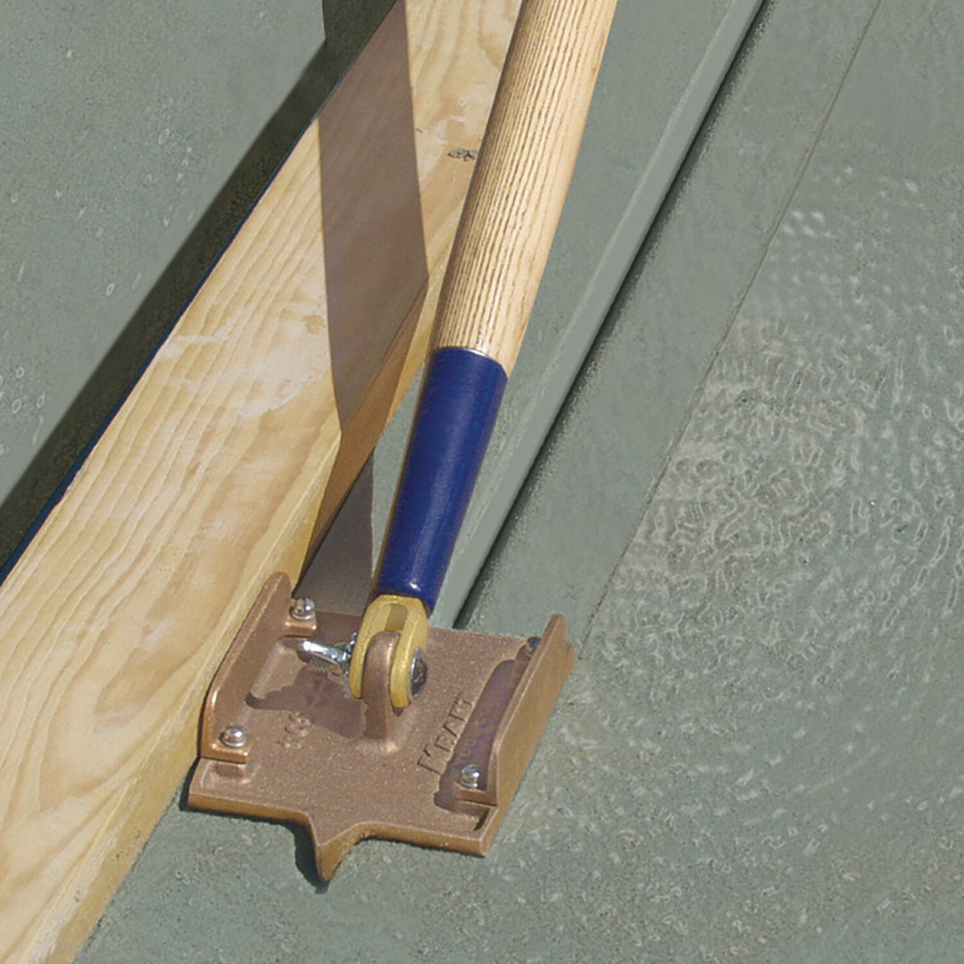 Kraft Tool CC304SR-01 6" x 4-1/2" 3/8"R, 3/4"D Side Railer Bronze Walking Groover