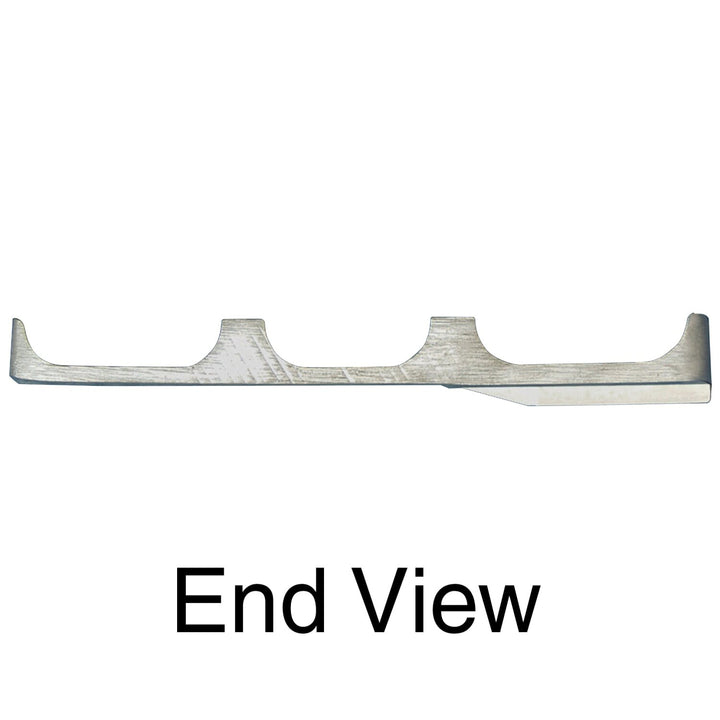 Kraft Tool CC792-01 24" x 8" Multi-Trac Bull Float Groover Blade - 3/4" Spacing