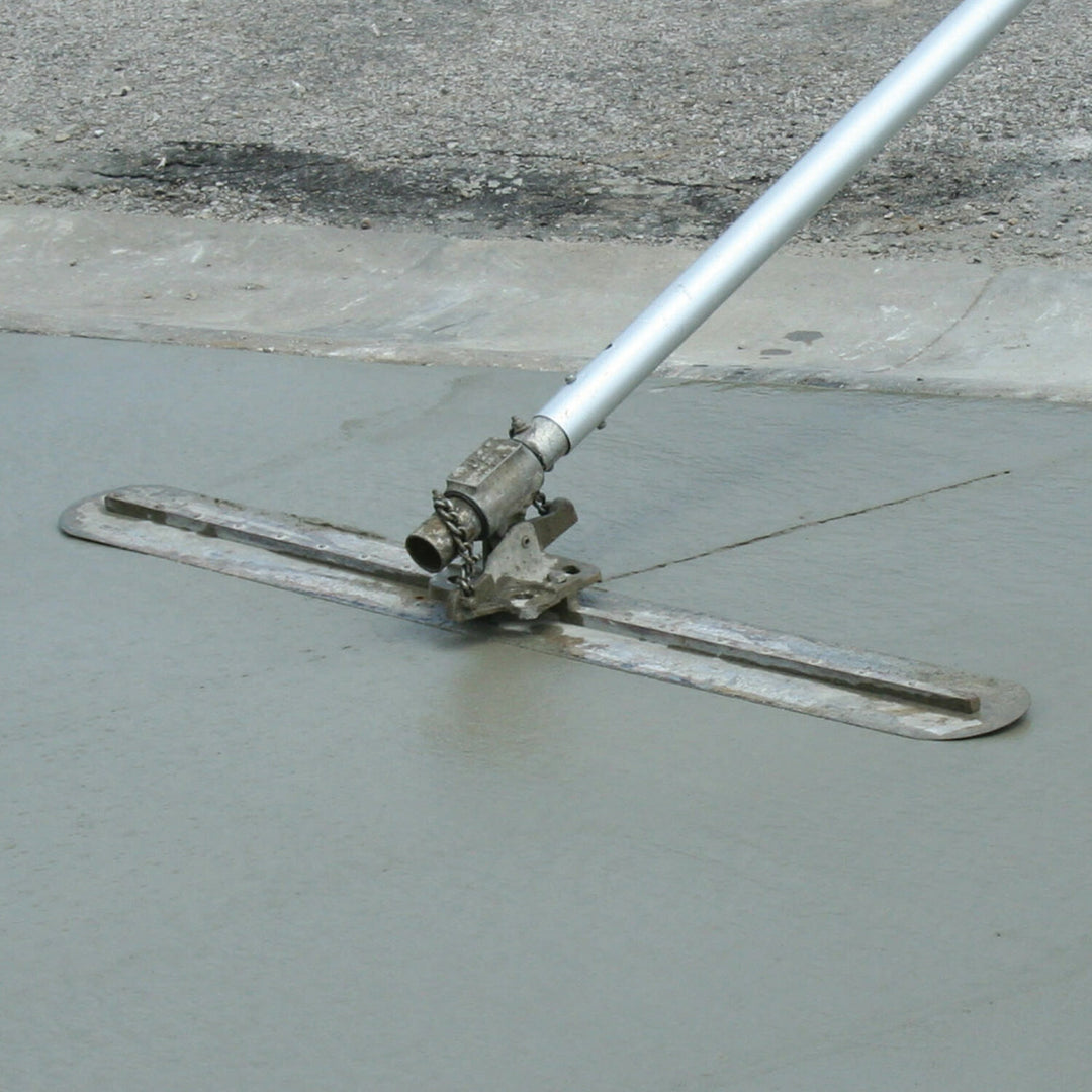 Kraft Tool CC830-01 24" Round End Carbon Steel Fresno Trowel Blade