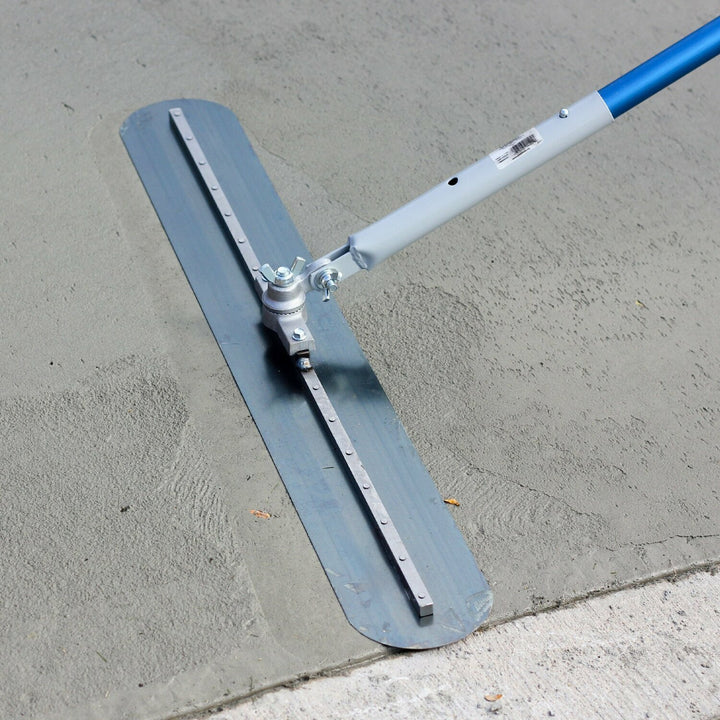 Kraft Tool CC849B 24" Round End Blue Steel Fresno with All-Angle Bracket