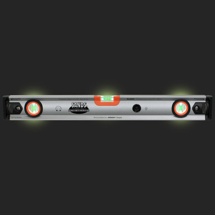Sands Level & Tool SLLED24 24" Professional Magnetic LED Level