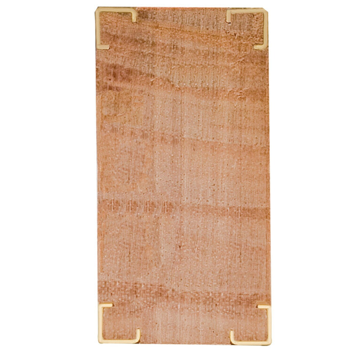 Sands Level & Tool SL12AB48 48” Professional Brass Bound Mahogany Level (6 Vials)