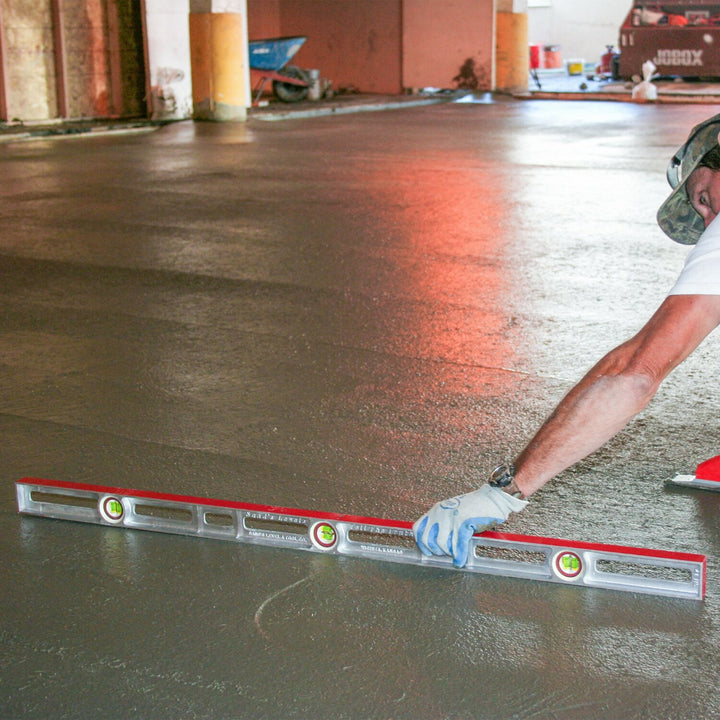 Sands Level & Tool SL4848 48” Professional Cast Aluminum Level (6 Vials)