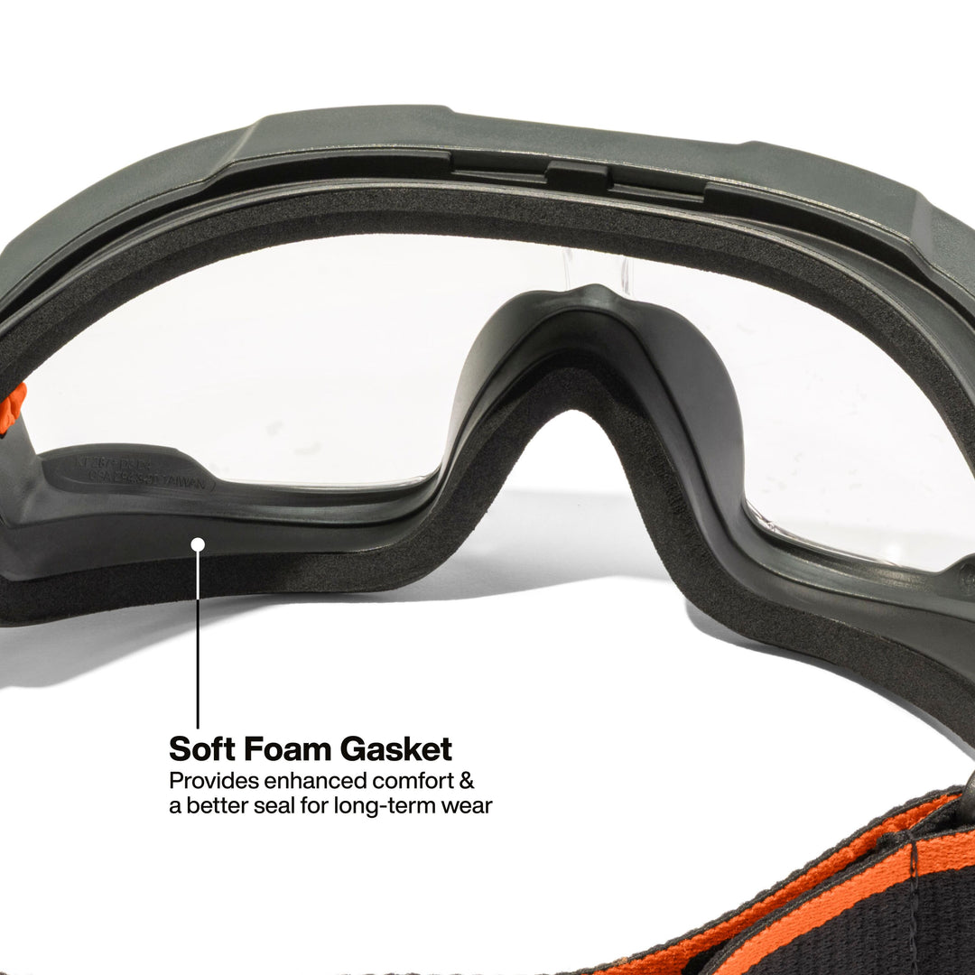 Klein Tools 03610 Compact Safety Goggles, Clear Lens
