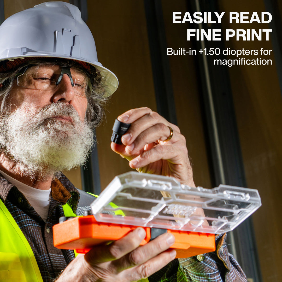 Klein Tools 03614 Low-Profile Bifocal Safety Glasses +1.50