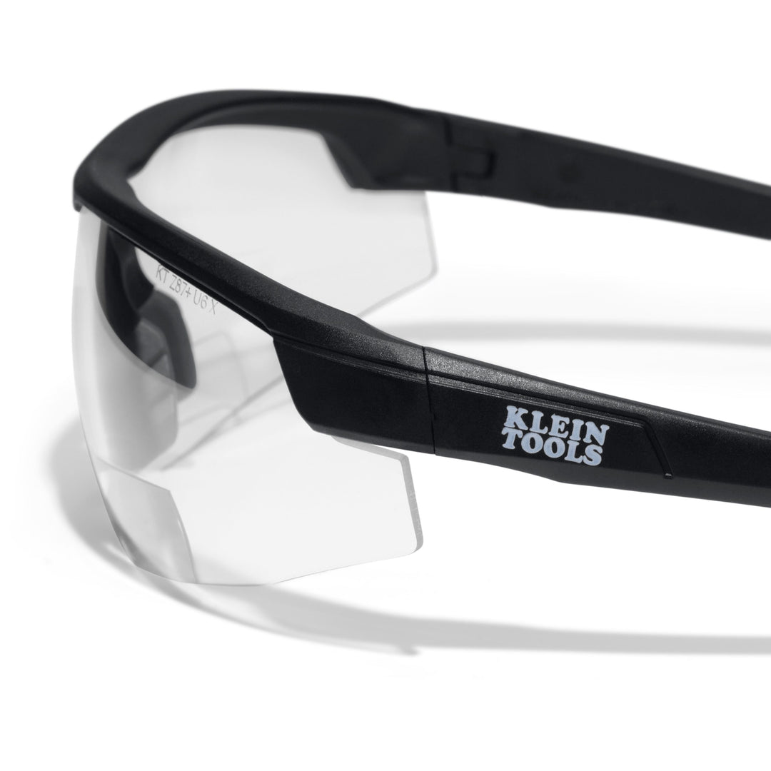 Klein Tools 03615 Low-Profile Bifocal Safety Glasses +2.00