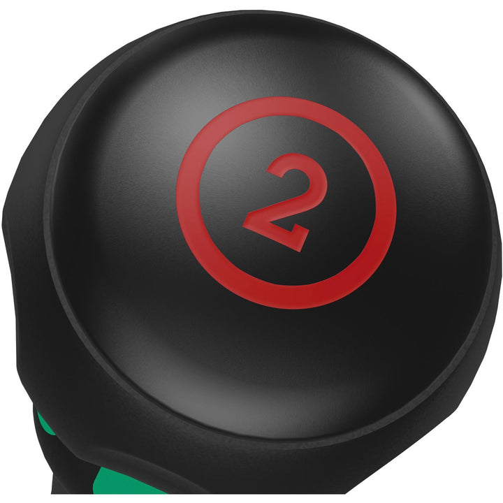 Wera 05007905001 Kraftform Ball-Grip Phillips Screwdriver - Workshop Blade, PH 1 x 80 mm