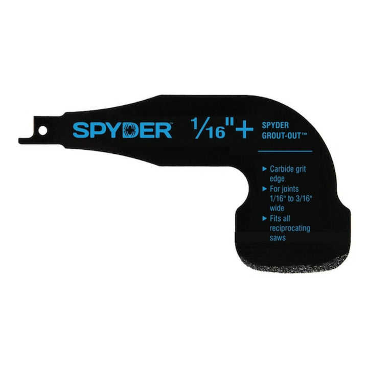 Spyder 100264 3/16-in Reciprocating Saw Grout removal tool attachment