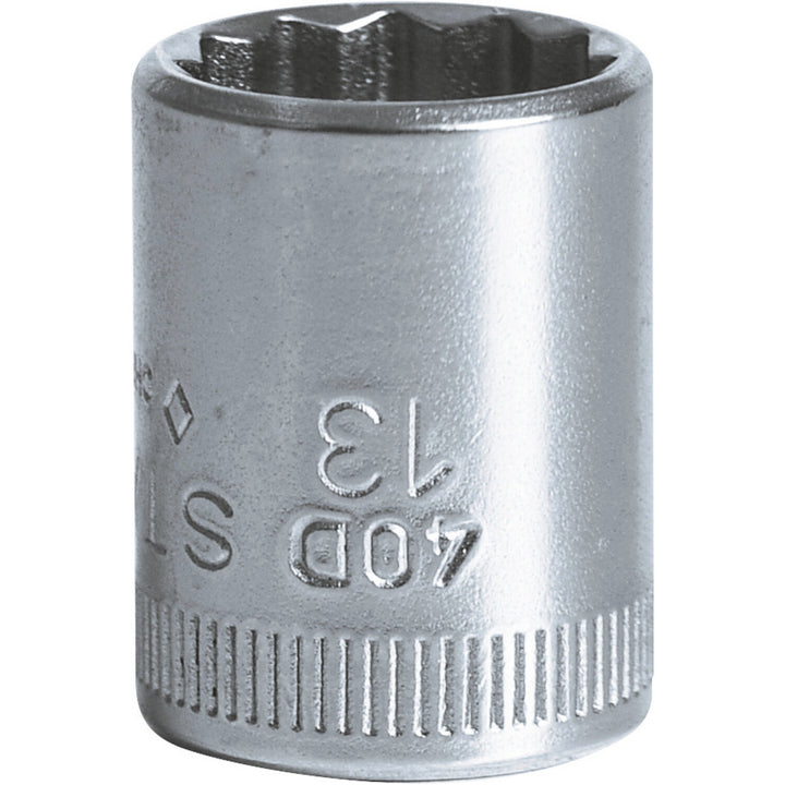 Stahlwille 01030014 40D Bi-Hex 12-pt Socket 14 mm x 1/4 Inch Drive