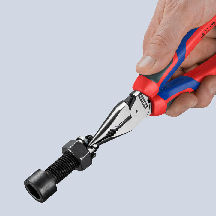 Knipex 08 22 185 SBA KnipeXtend Needle-Nose Combination Pliers, 7 1/4"