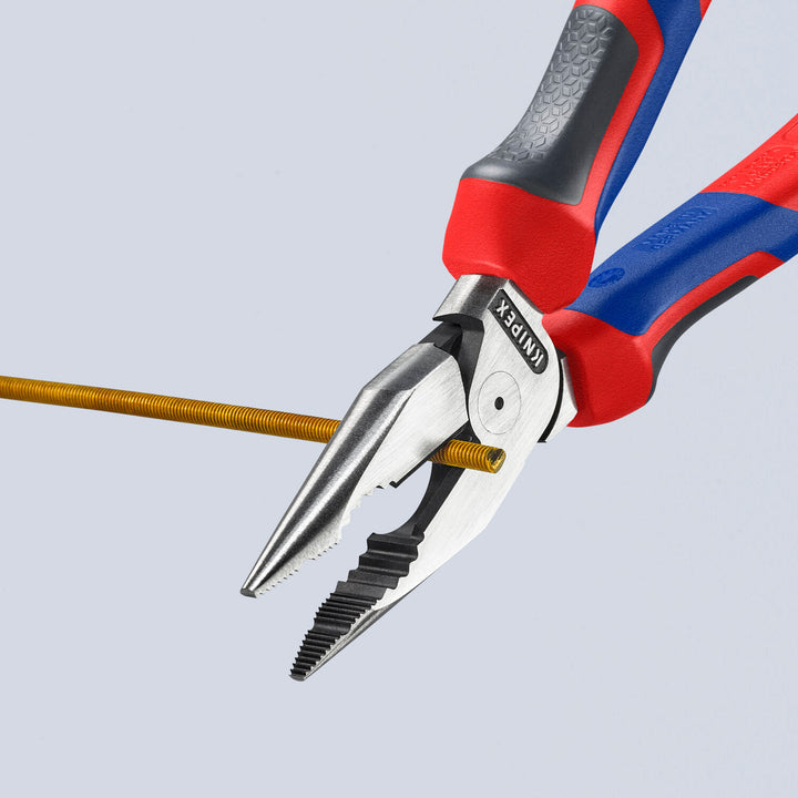 Knipex 08 22 185 SBA KnipeXtend Needle-Nose Combination Pliers, 7 1/4"
