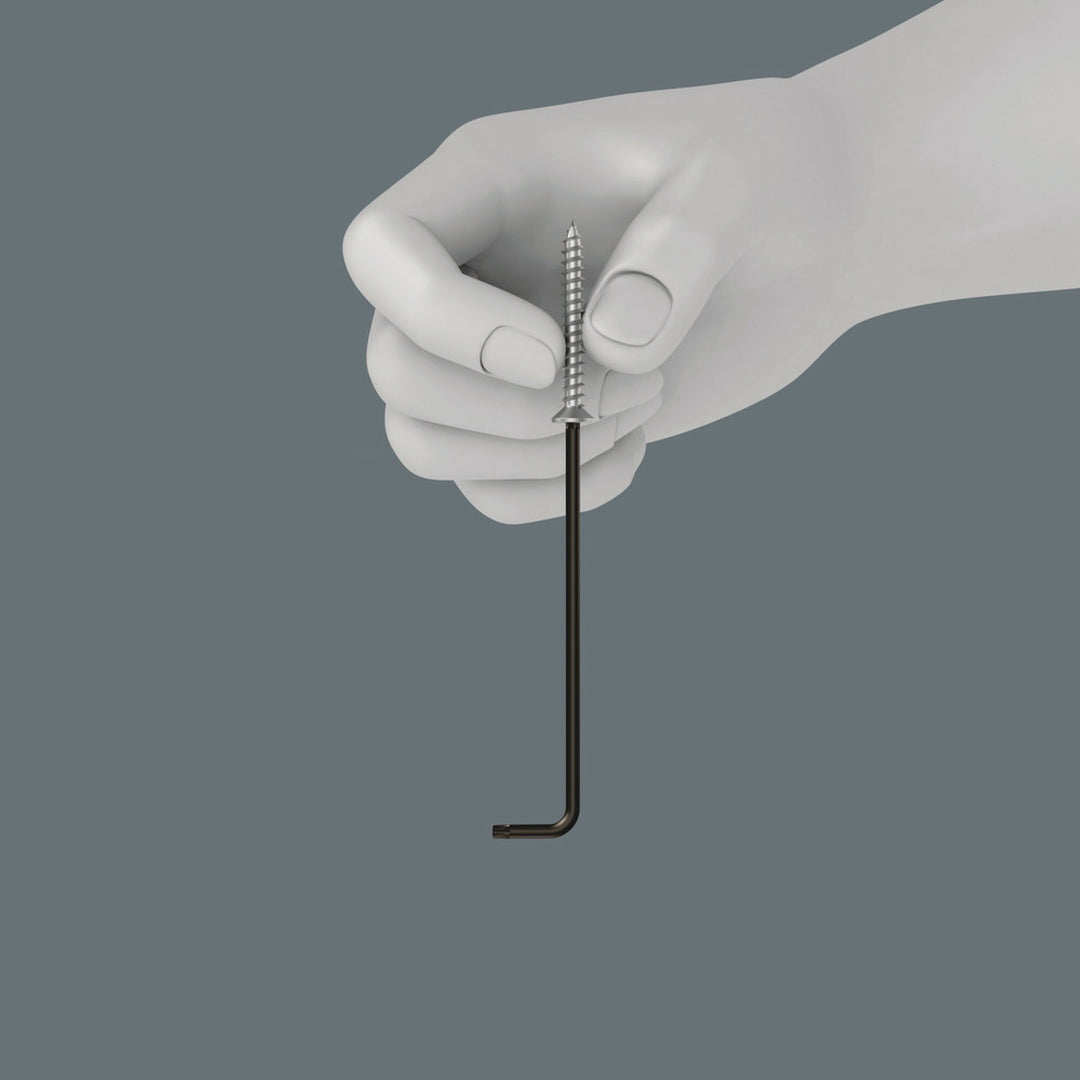 Wera 967/9 TX HF 1 L-key set with holding function, BlackLaser, 9 pieces