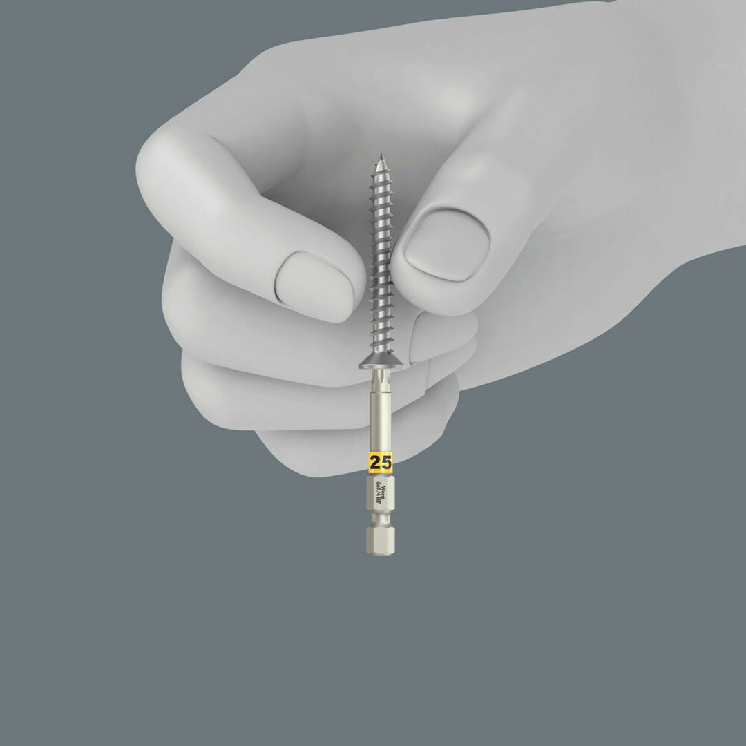 Wera 867/4 TORX® HF Bits with holding function, TX 25 x 50 mm